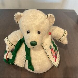 Hand made mohair wool bear